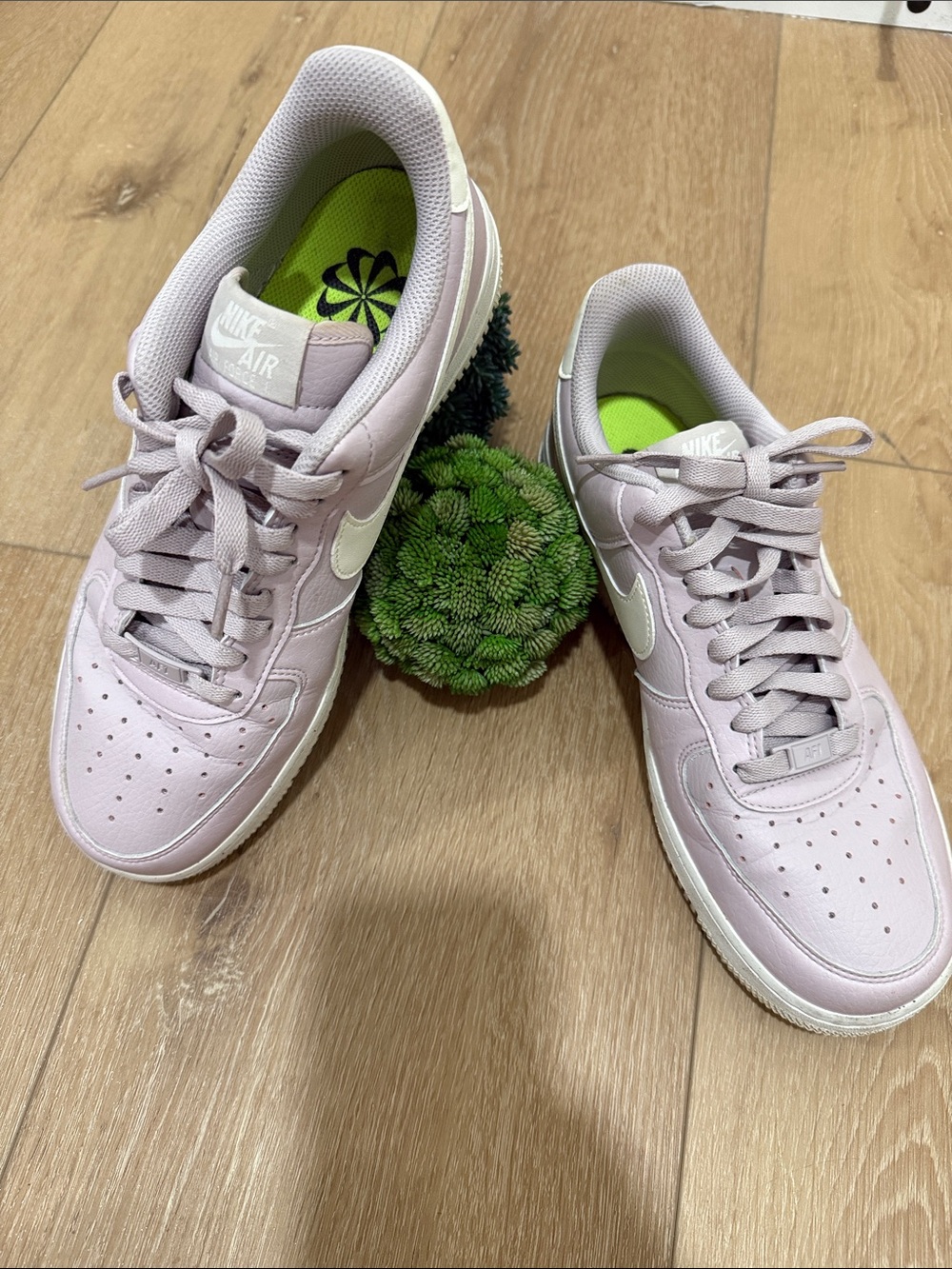 Nike Air Women's Air Force 1 Sneakers in Lilac - 10
